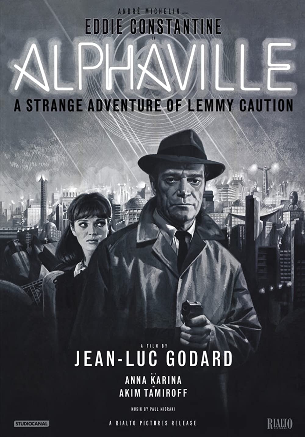 Filmbeschreibung zu Alphaville - Lemmy Caution gegen Alpha 60