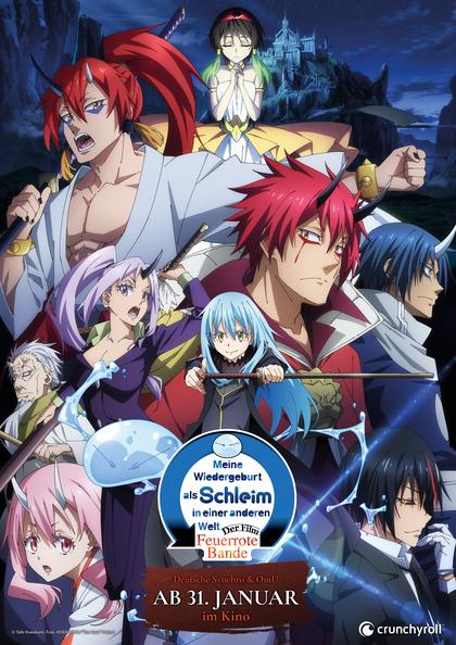 Anime Night 2023: Meine Wiedergeburt als Schleim in einer anderen Welt - Der Film: Feuerrote Bande (OV)