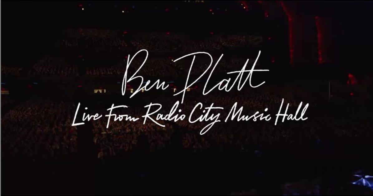 Ben Platt Live From Radio City Music Hall