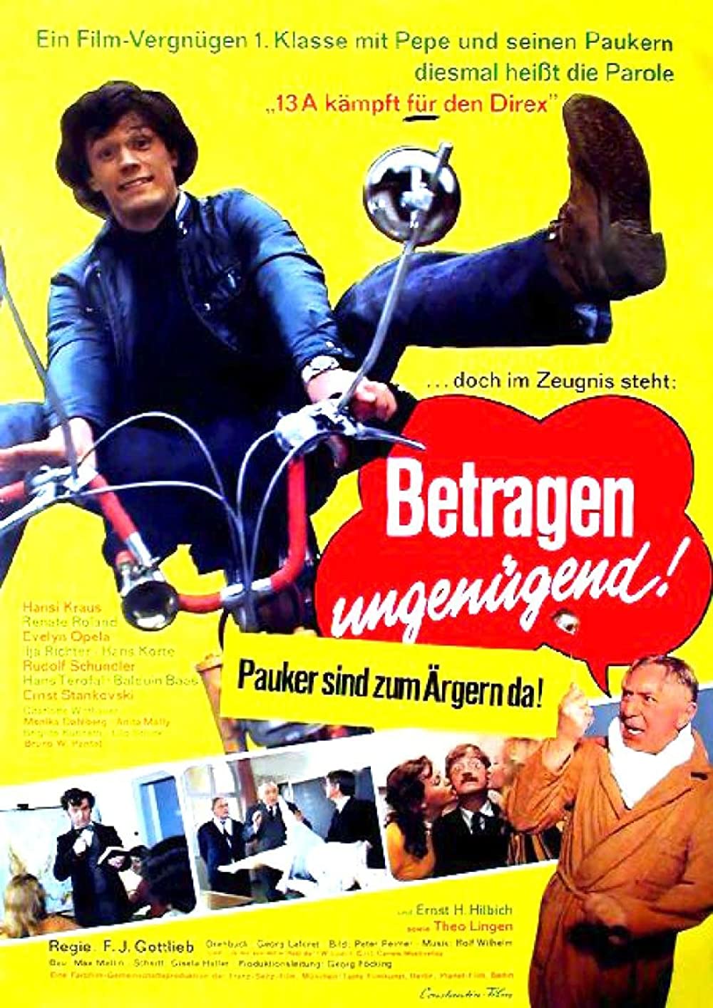 Filmbeschreibung zu Betragen ungen?gend (OV)