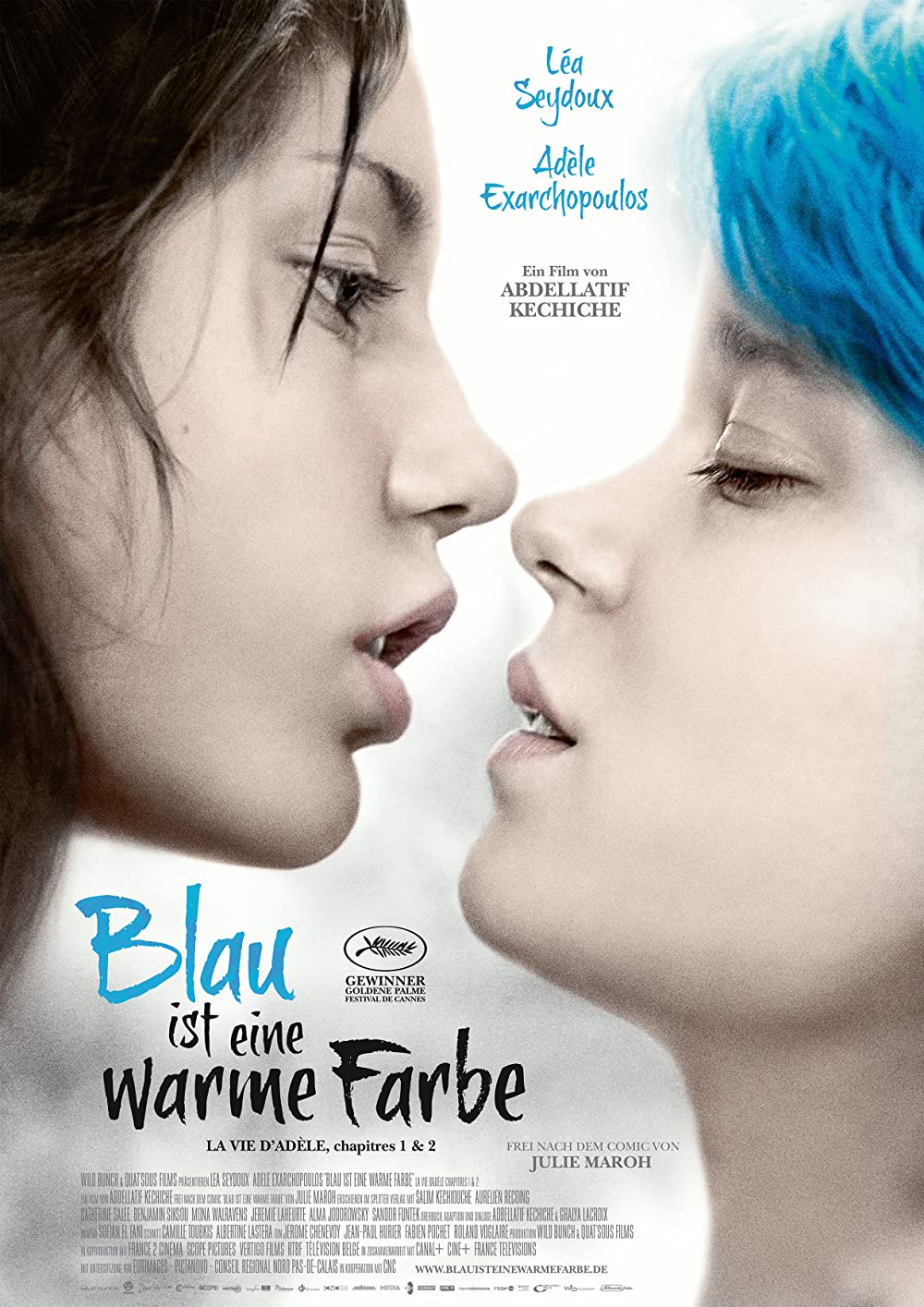 Blau ist eine warme Farbe