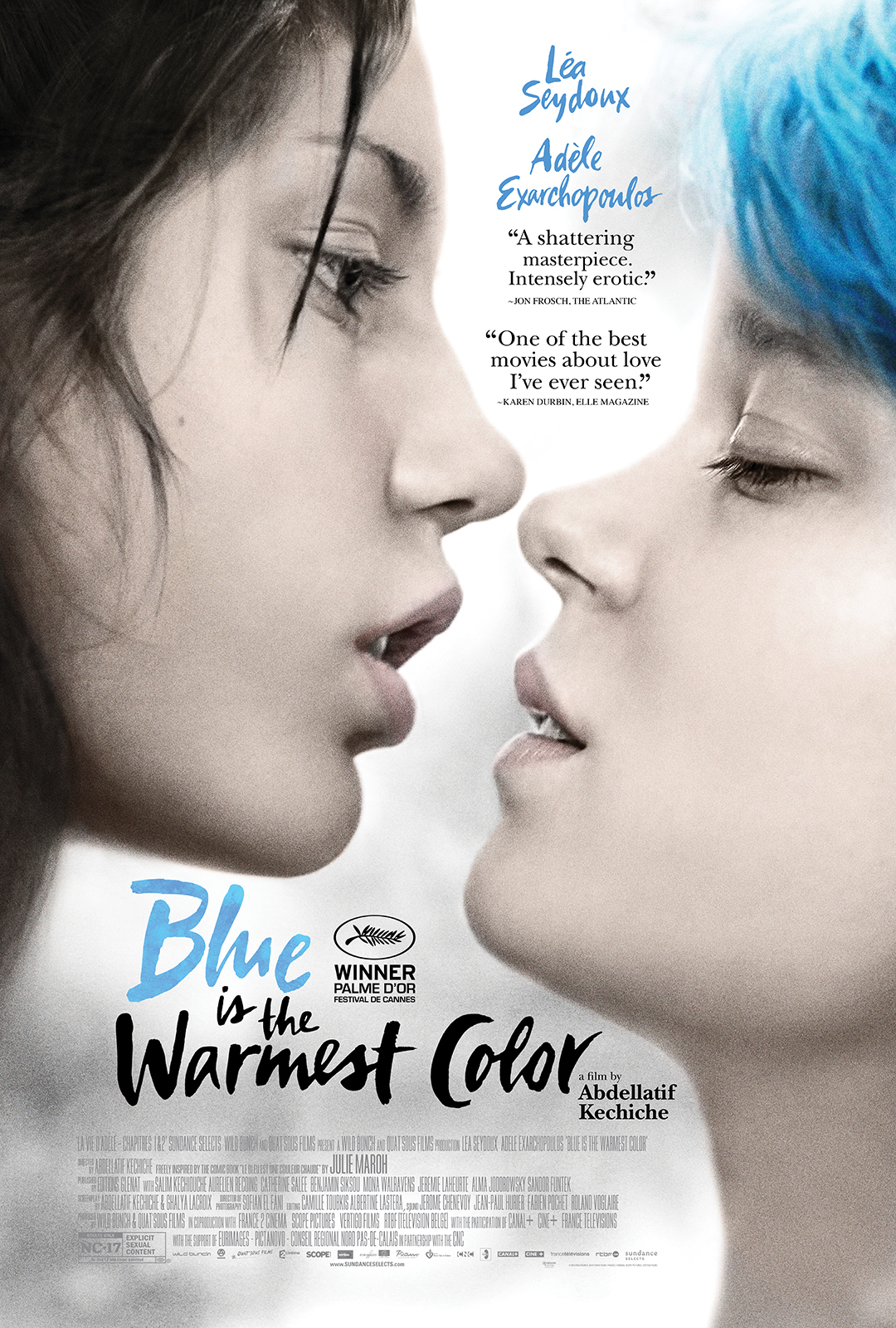 Blau ist eine warme Farbe
