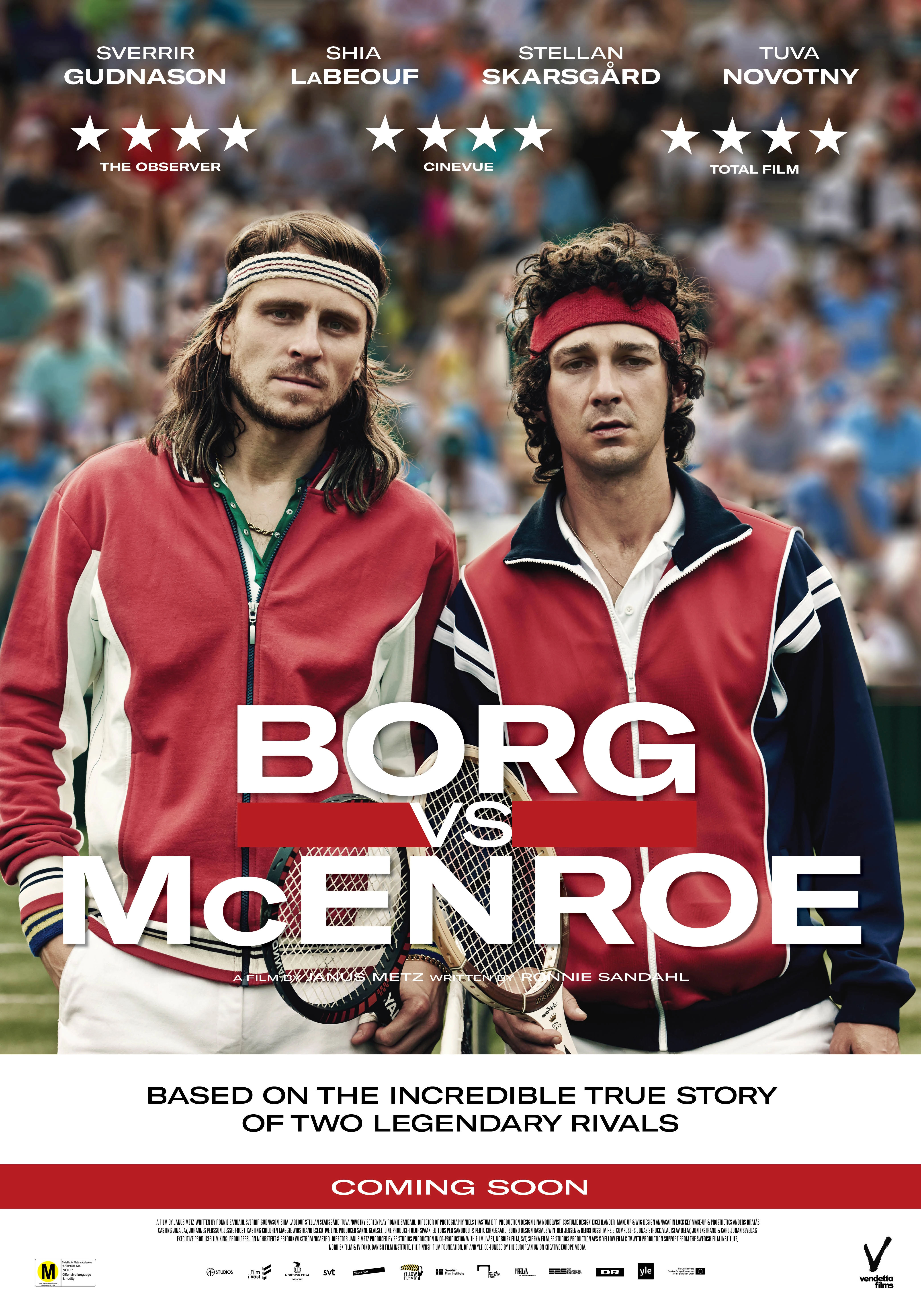 Borg/McEnroe - Duell zweier Gladiatoren