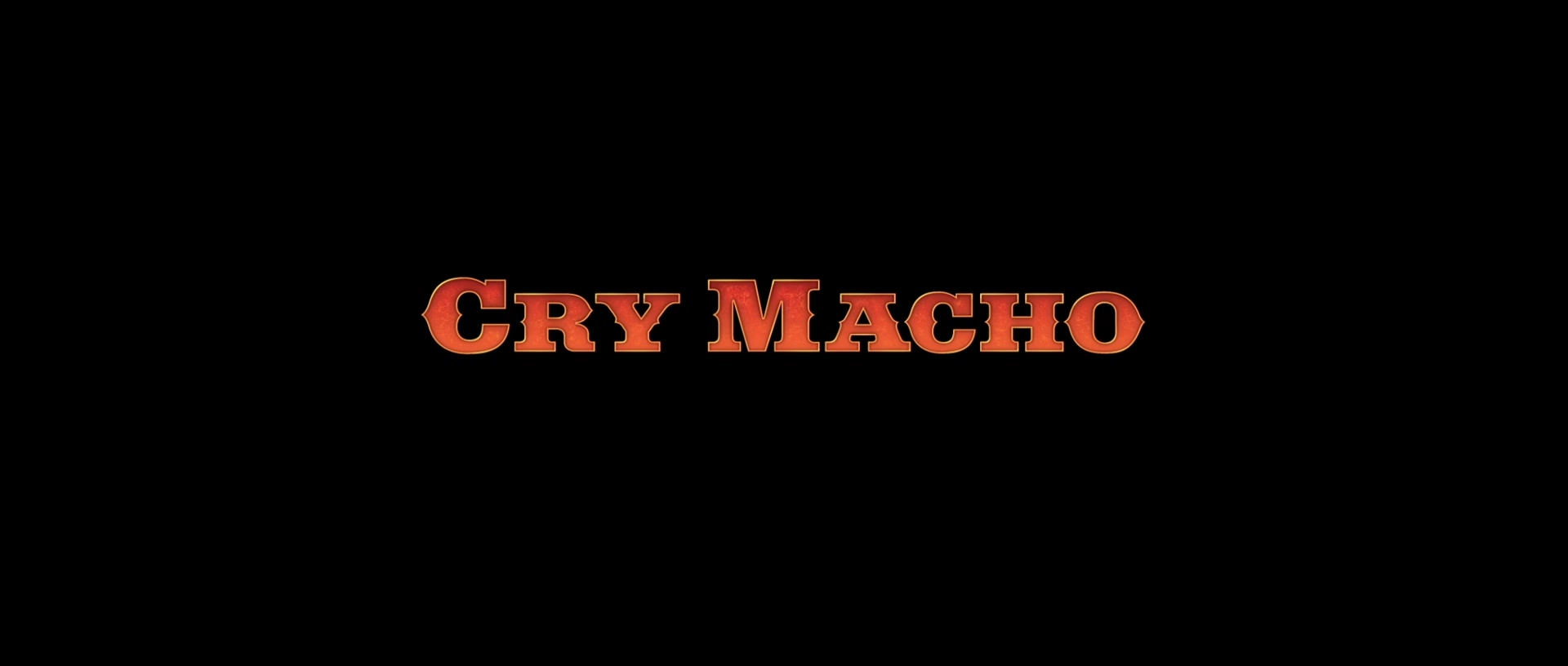 Cry Macho