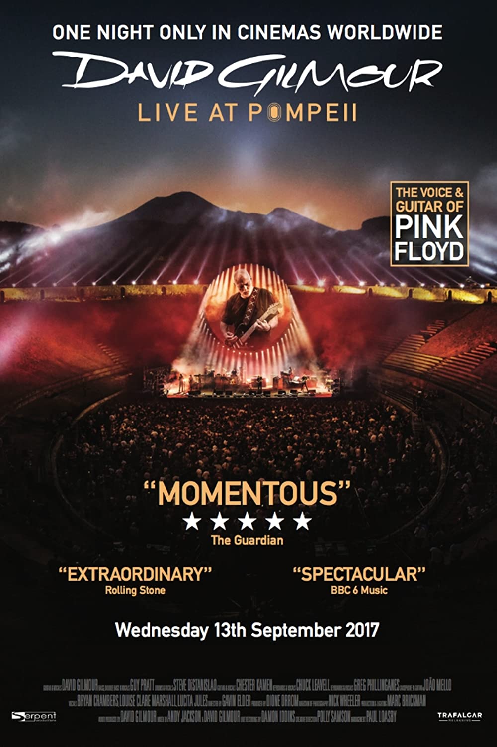 Filmbeschreibung zu David Gilmour - Live at Pompeii