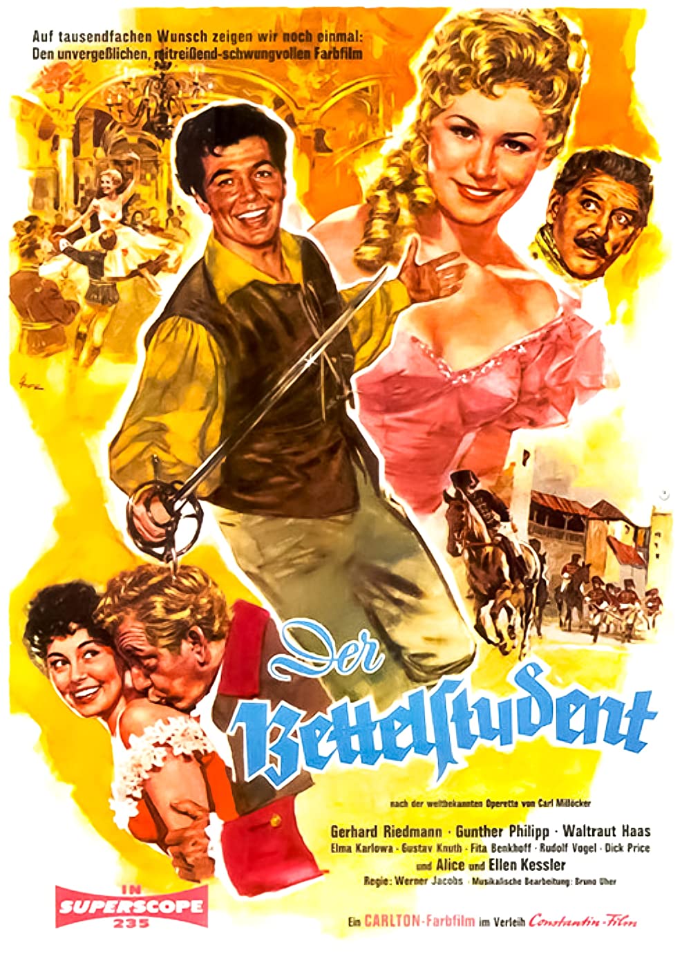 Filmbeschreibung zu Der Bettelstudent