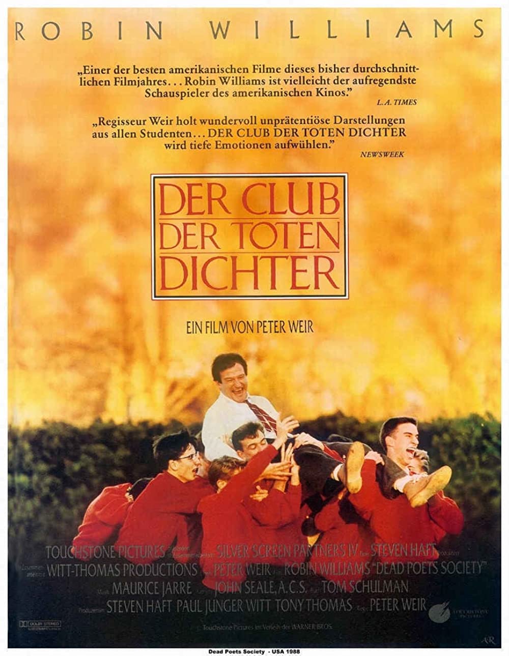 Filmbeschreibung zu Der Club der toten Dichter