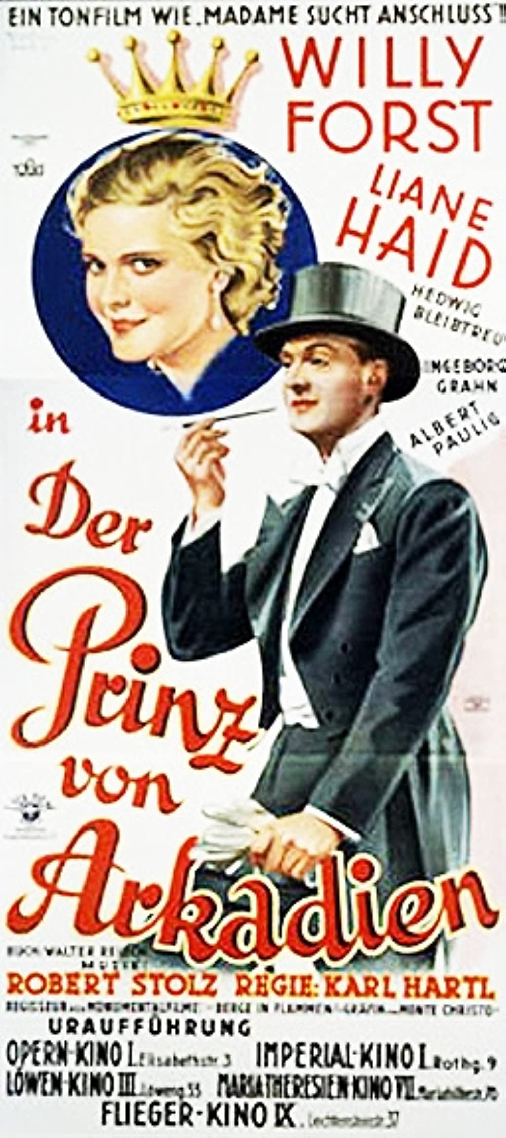 Filmbeschreibung zu Der Prinz von Arkadien