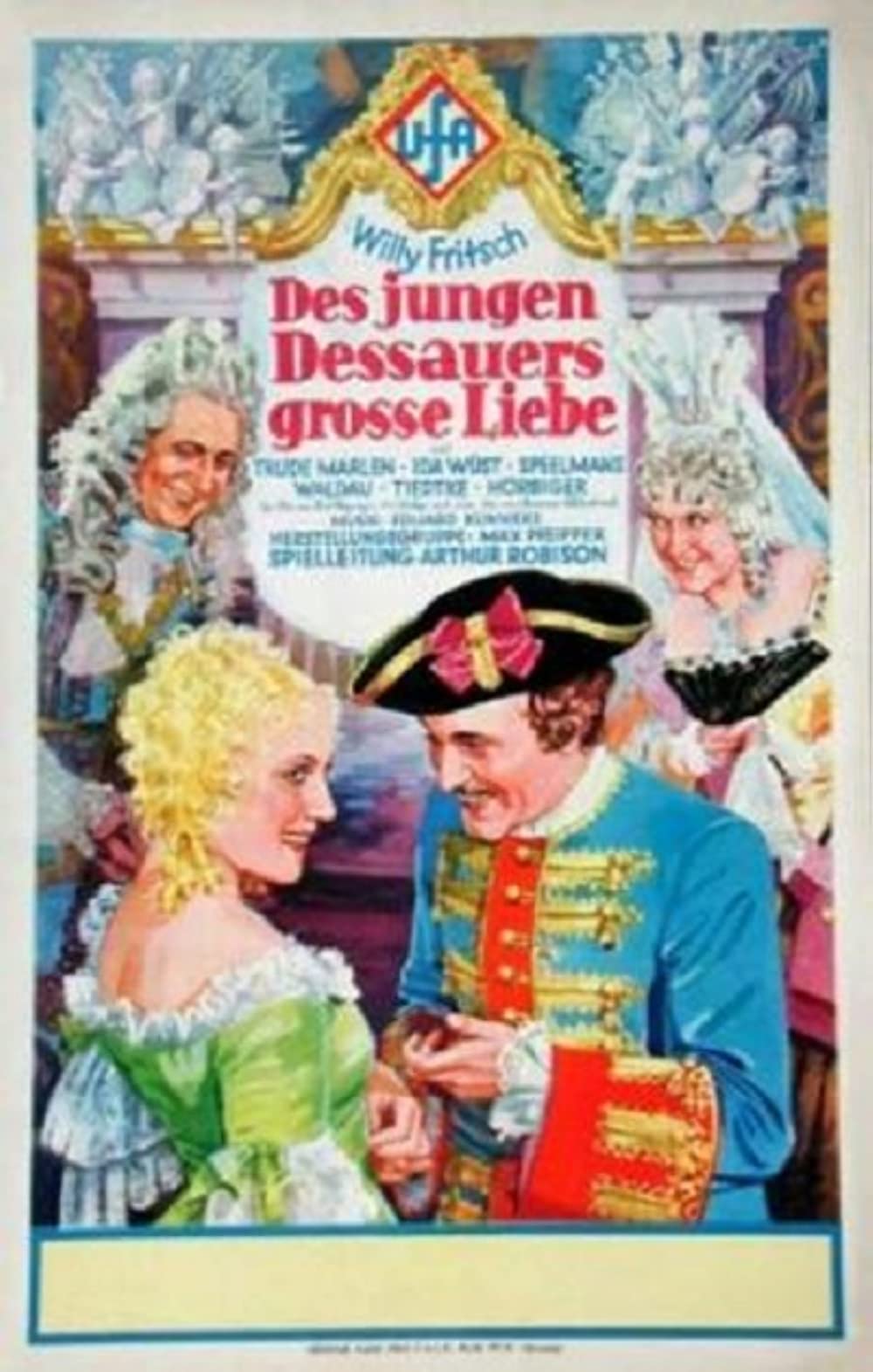 Filmbeschreibung zu Des Jungen Dessauers gro?e Liebe