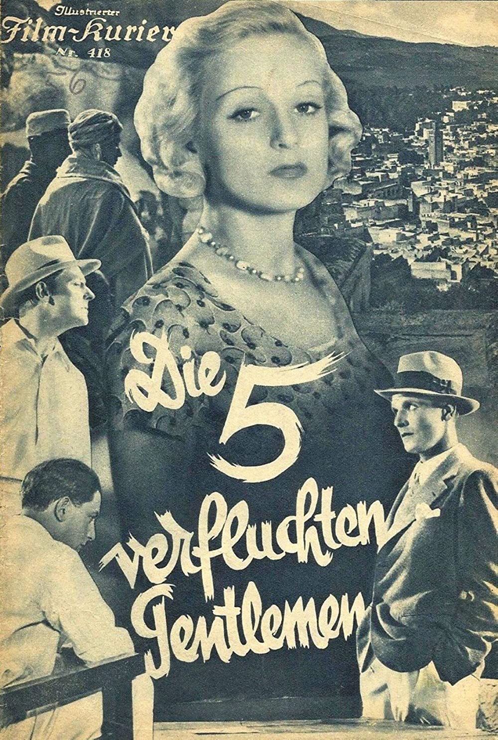 Die f?nf verfluchten Gentlemen