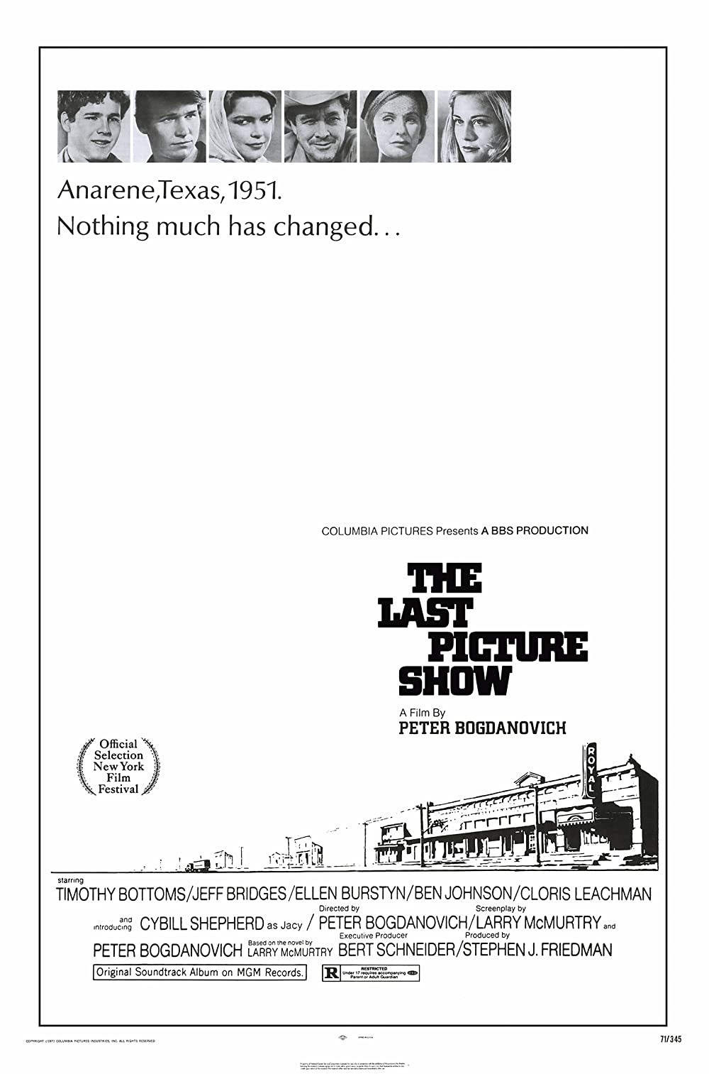 Filmbeschreibung zu The Last Picture Show