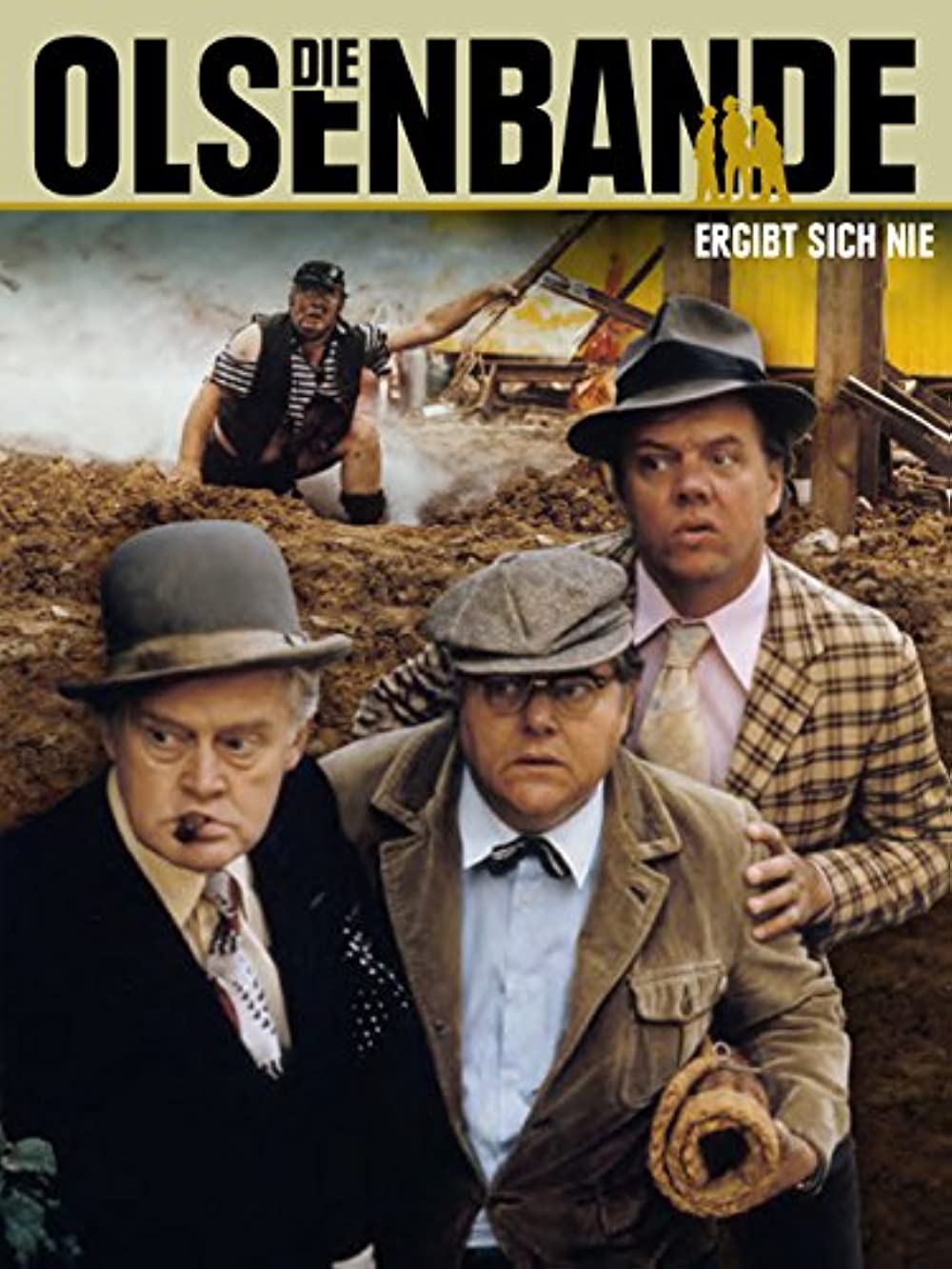 Filmbeschreibung zu Die Olsenbande ergibt sich nie
