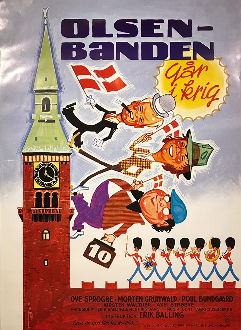 Filmbeschreibung zu Die Olsenbande steigt aufs Dach