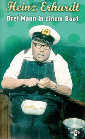 Drei Mann in einem Boot