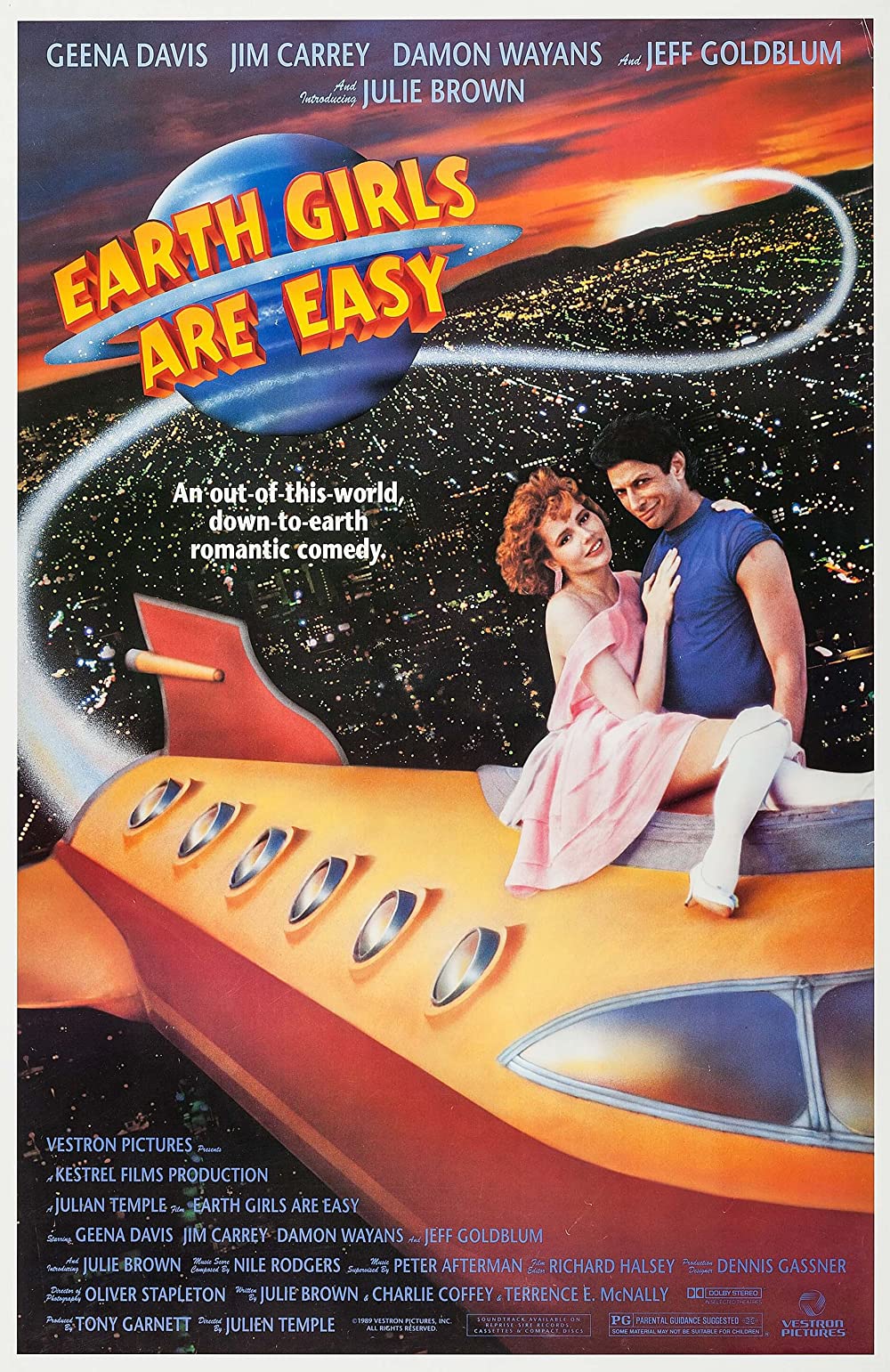 Filmbeschreibung zu Earth Girls Are Easy