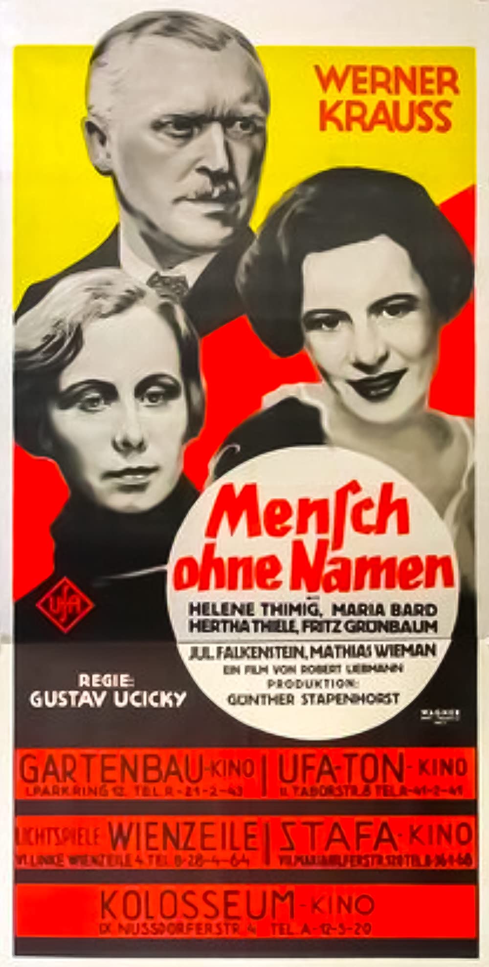 Filmbeschreibung zu Ein Mensch ohne Namen