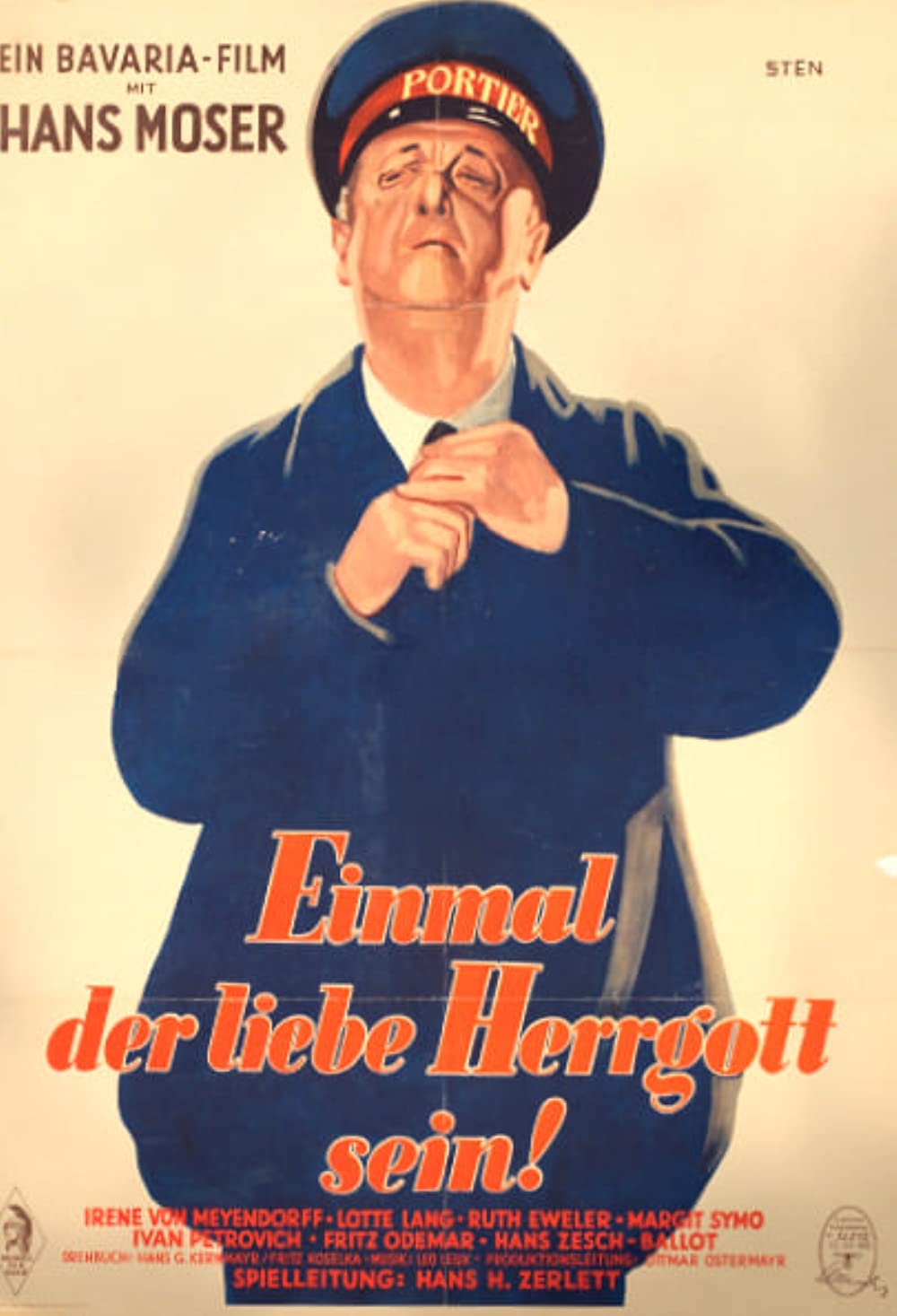 Filmbeschreibung zu Einmal der liebe Gott sein