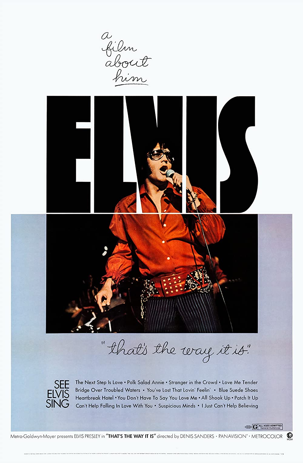 Filmbeschreibung zu Elvis - That's the way it is