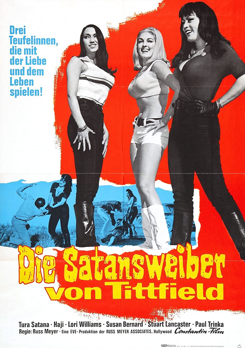 Filmbeschreibung zu Faster Pussycat! Kill! Kill!- Die Satansweiber von Tittfield