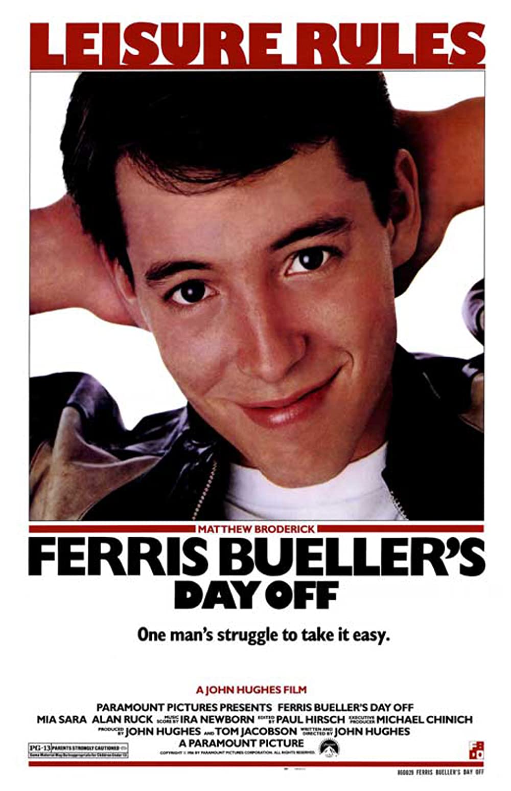 Filmbeschreibung zu Ferris macht blau