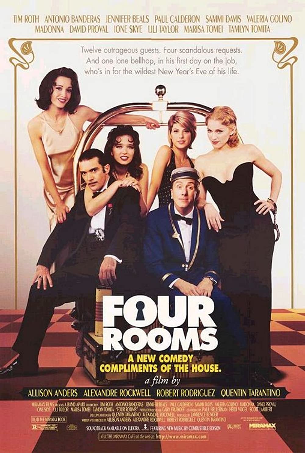 Filmbeschreibung zu Four Rooms (OV)