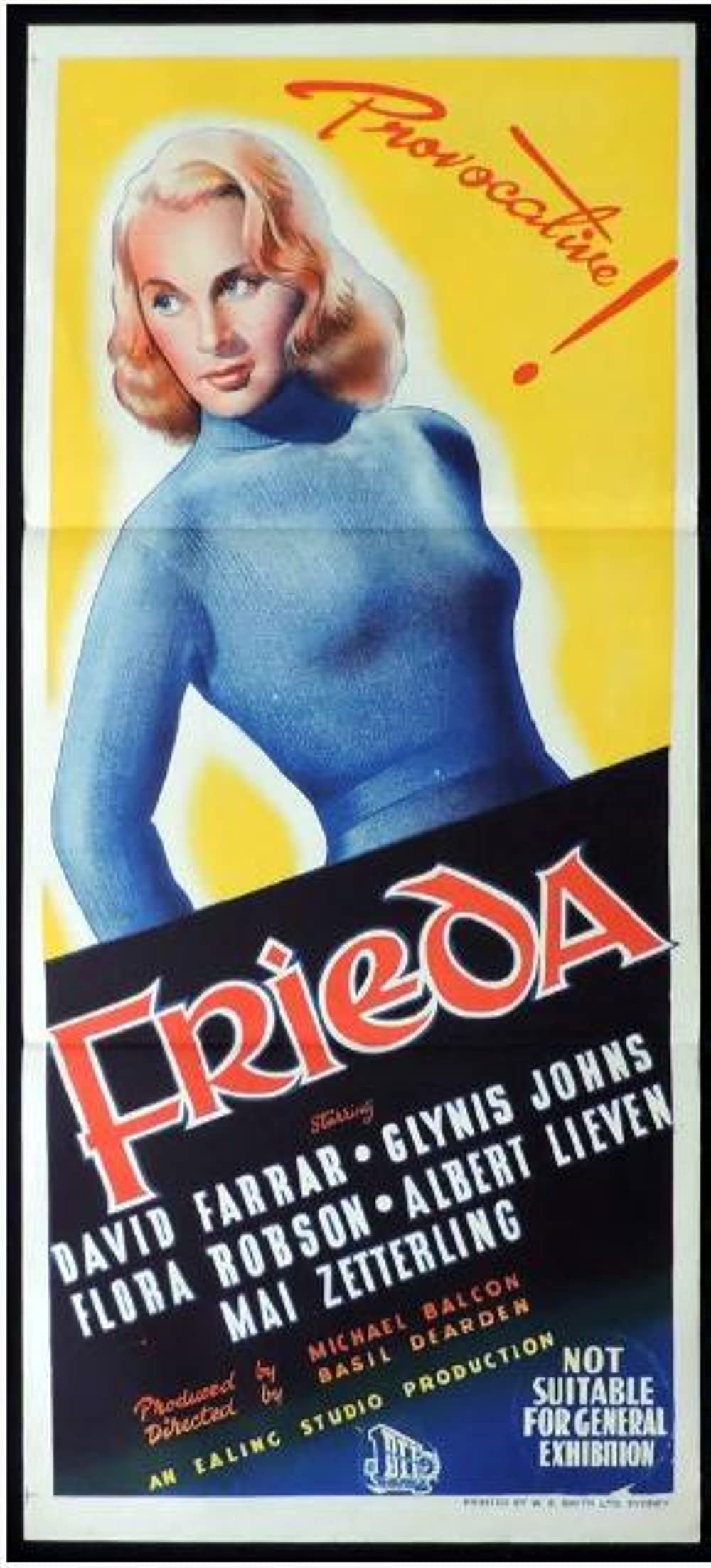 Filmbeschreibung zu Frieda (OV)