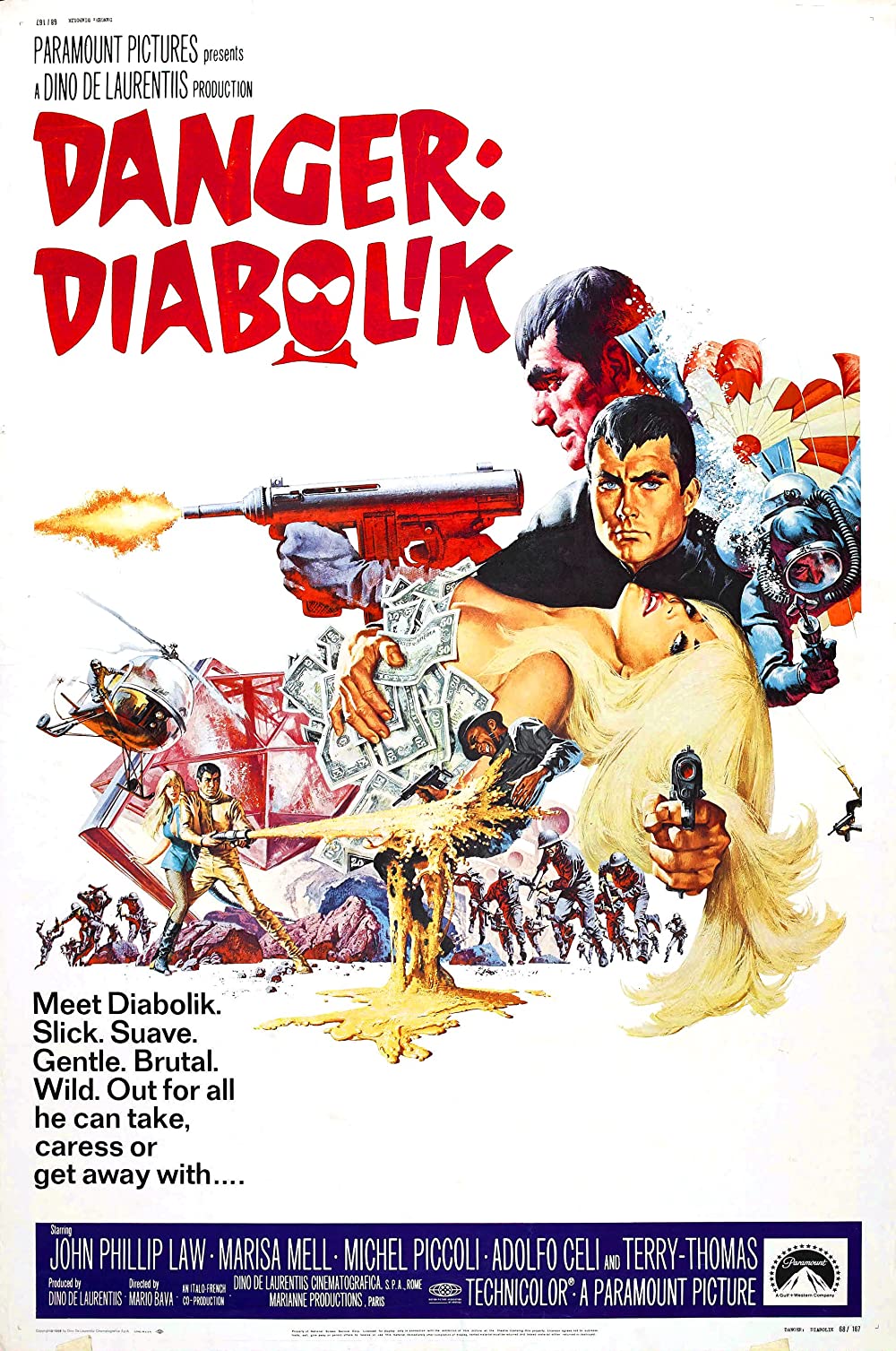 Filmbeschreibung zu Gefahr Diabolik