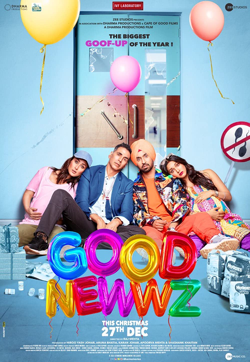 Filmbeschreibung zu Good Newwz
