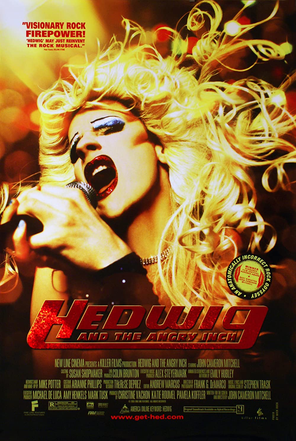Filmbeschreibung zu Hedwig and the Angry Inch (OV)