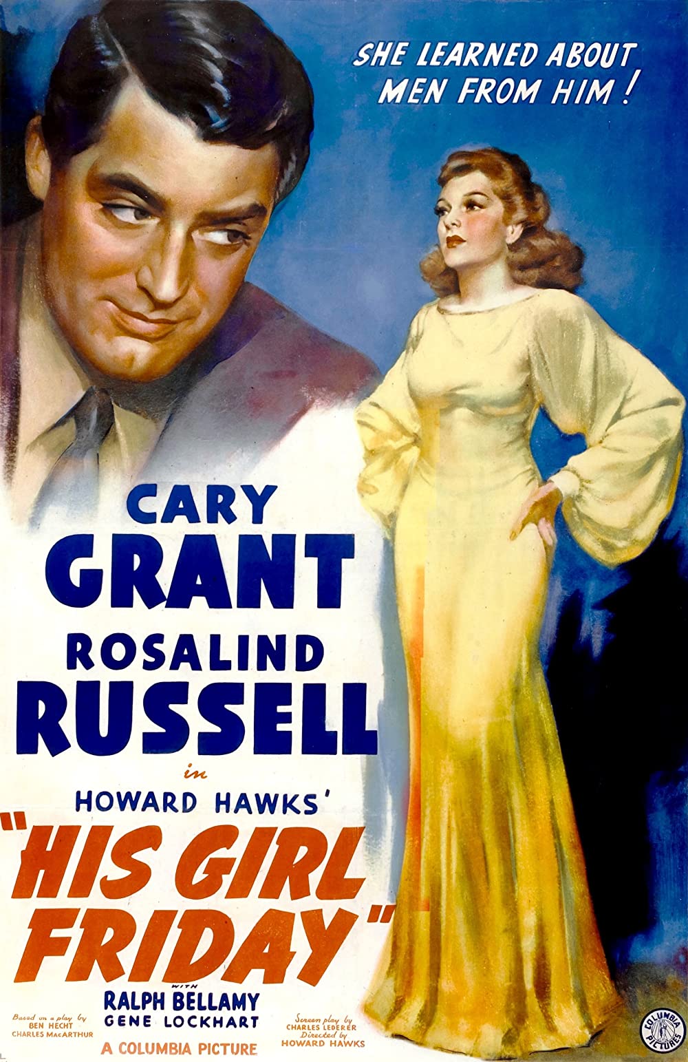 Filmbeschreibung zu His Girl Friday