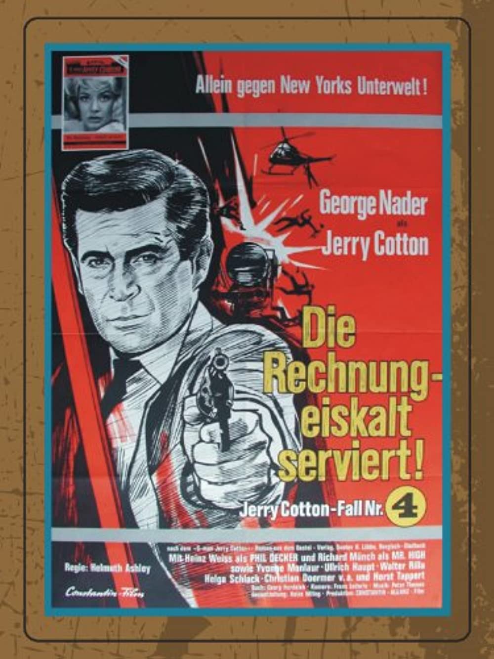 Filmbeschreibung zu Jerry Cotton - Die Rechnung eiskalt serviert