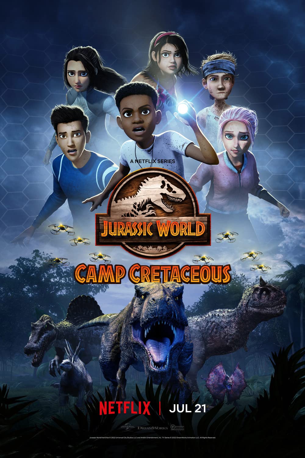 Filmbeschreibung zu Jurassic World: Camp Cretaceous