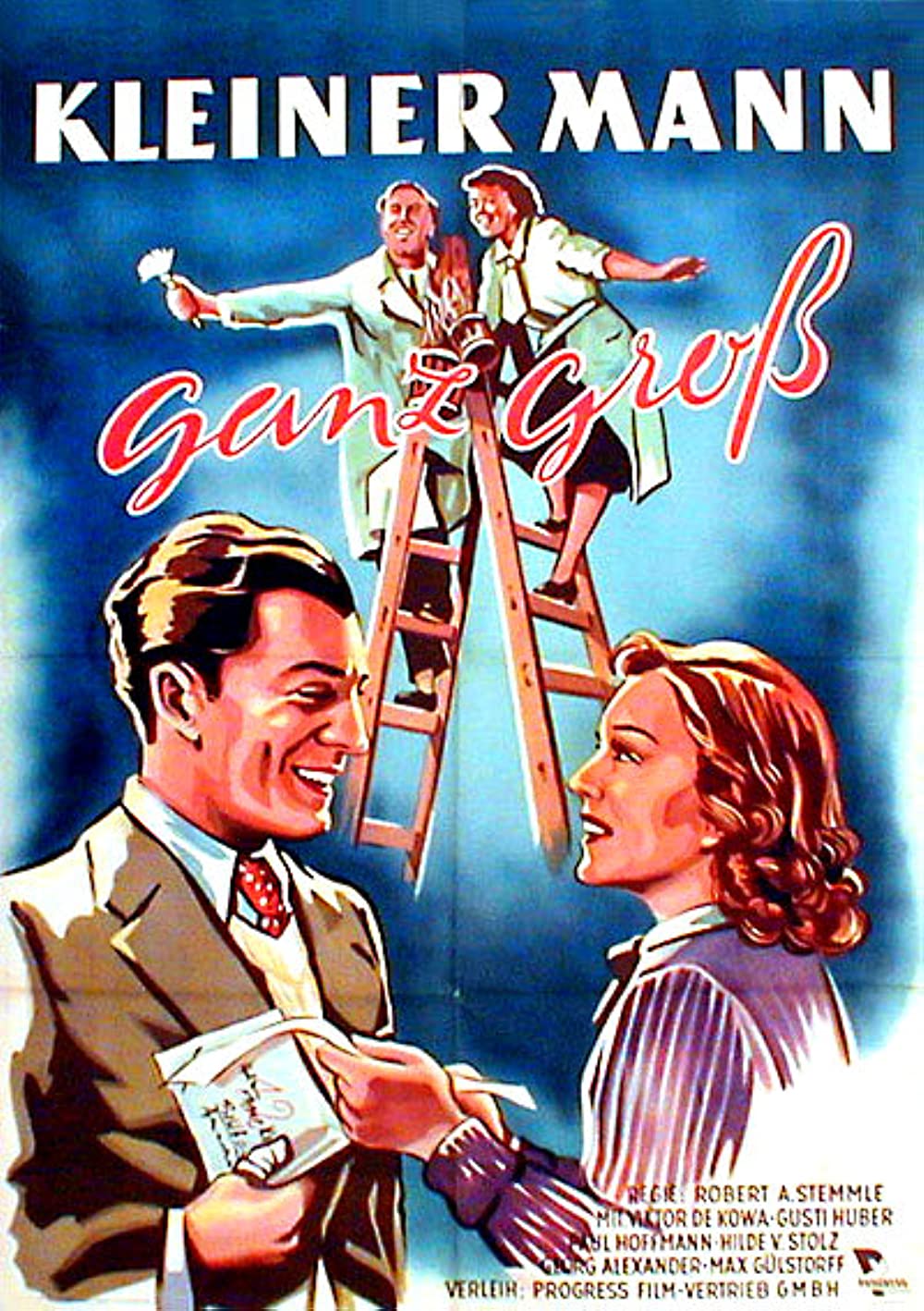 Filmbeschreibung zu Kleiner Mann - ganz gro?! (1938)