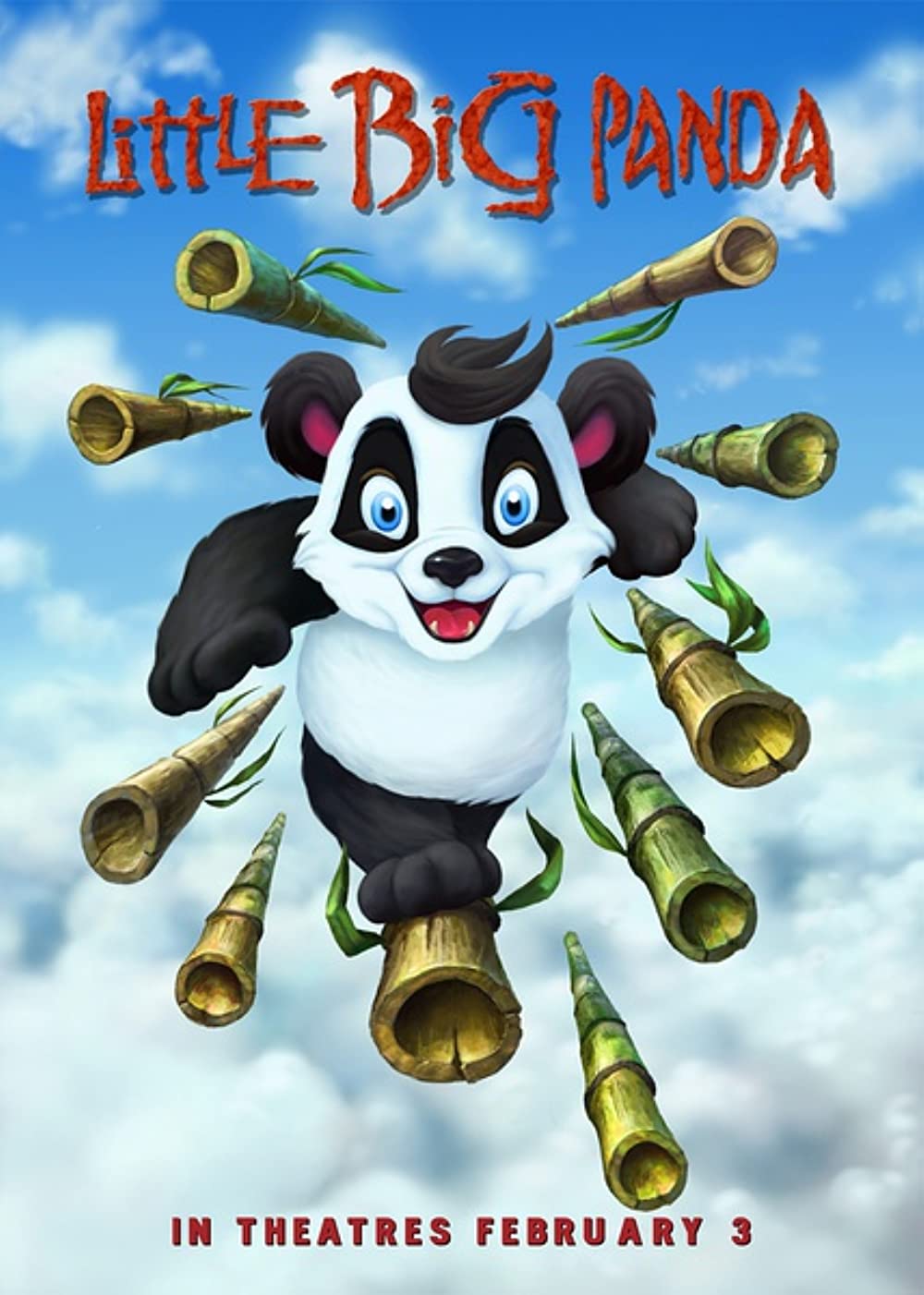 Kleiner starker Panda