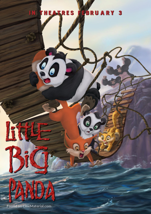 Kleiner starker Panda