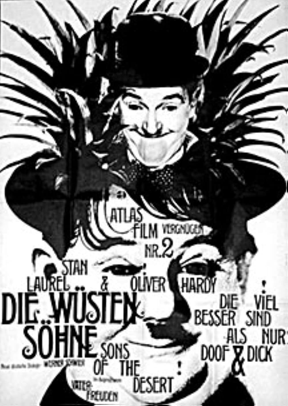 Filmbeschreibung zu Laurel & Hardy - Die W?stens?hne