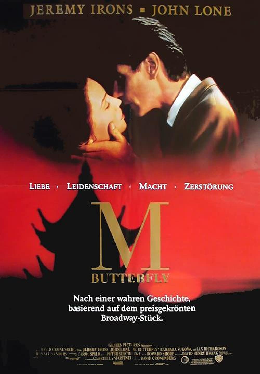 Filmbeschreibung zu M. Butterfly (OV)