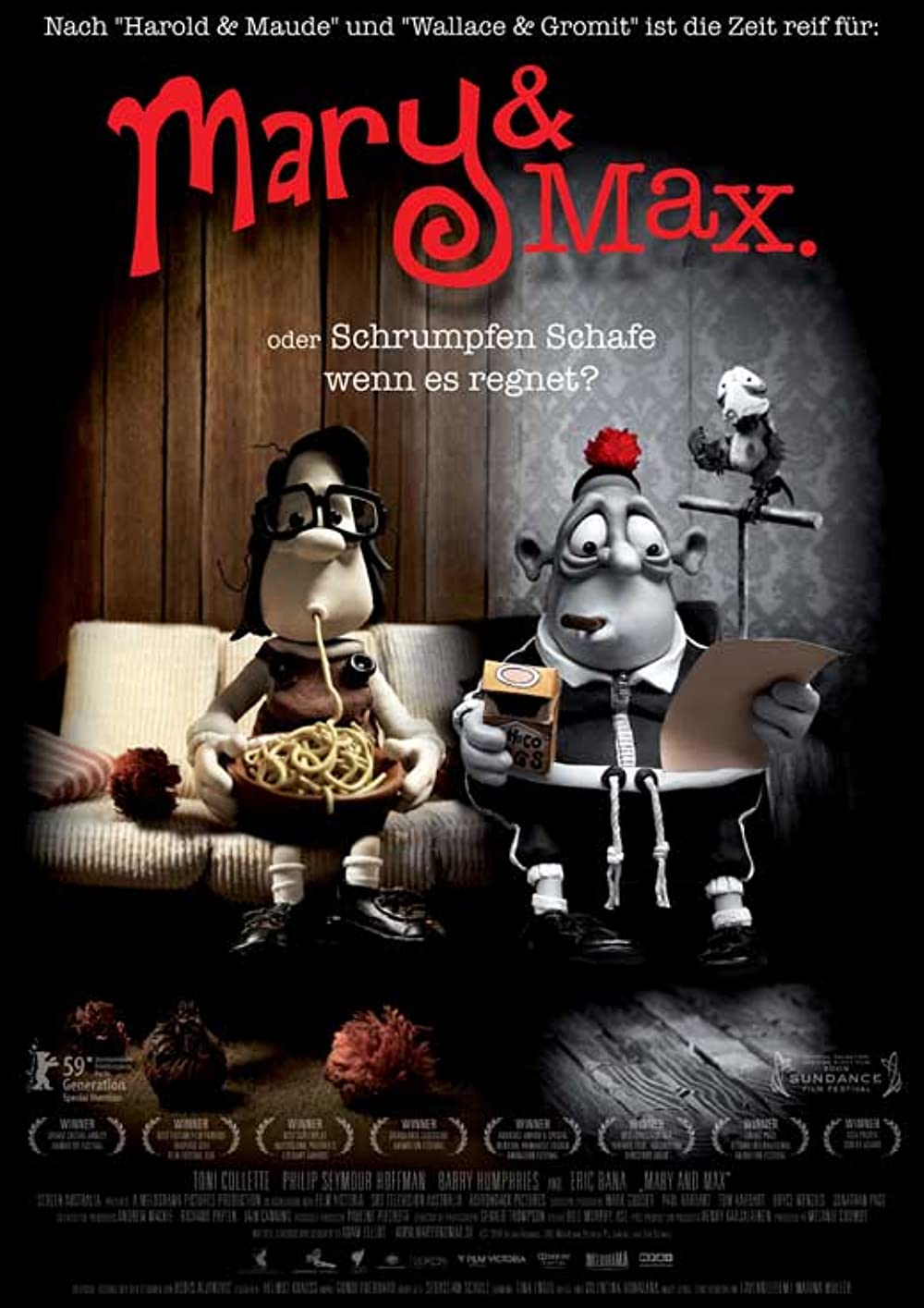 Mary & Max - oder: Schrumpfen Schafe, wenn es regnet?