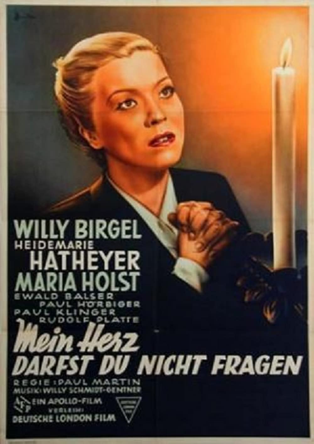 Filmbeschreibung zu Mein Herz darfst Du nicht fragen