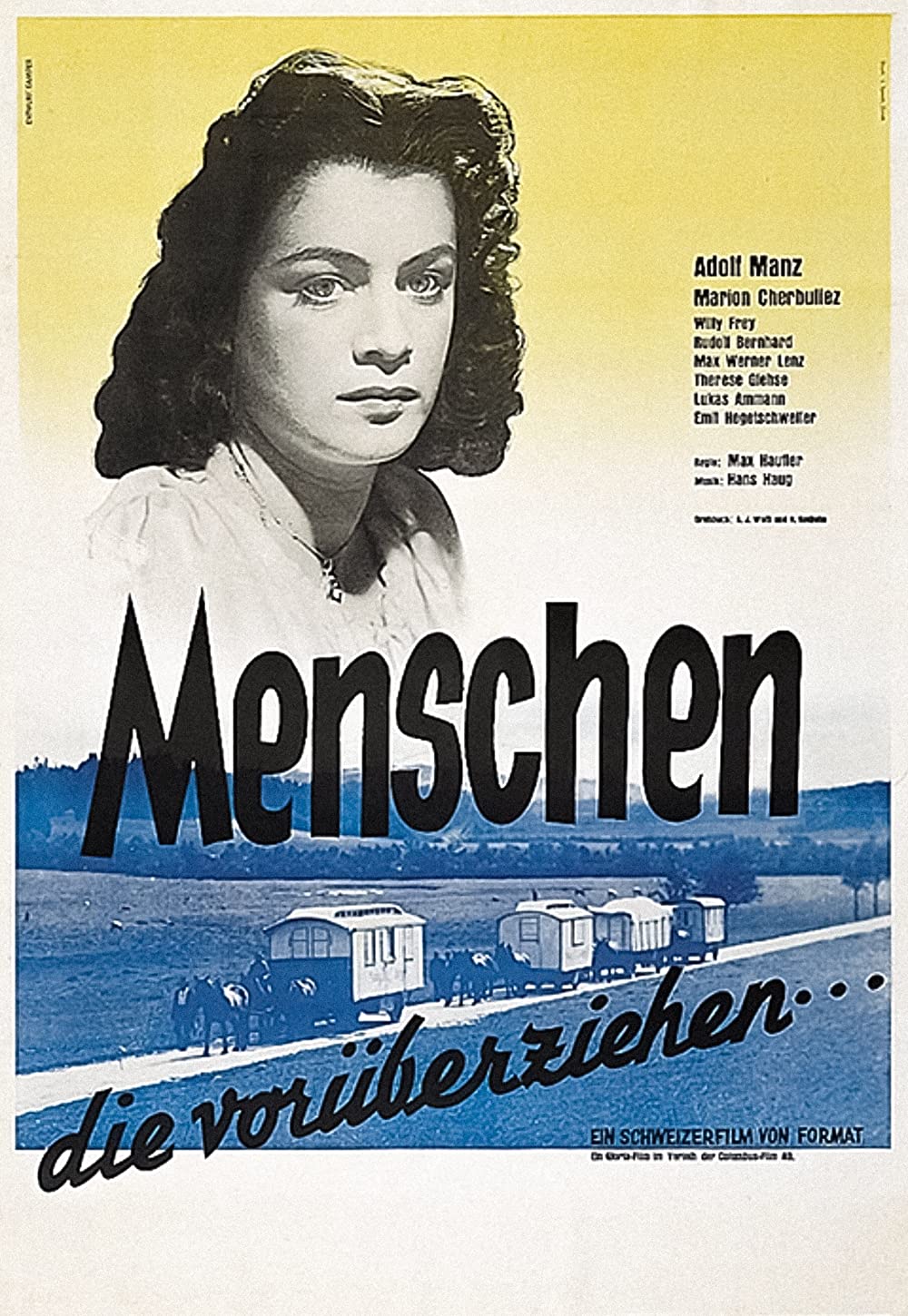 Menschen, die vor?berziehen