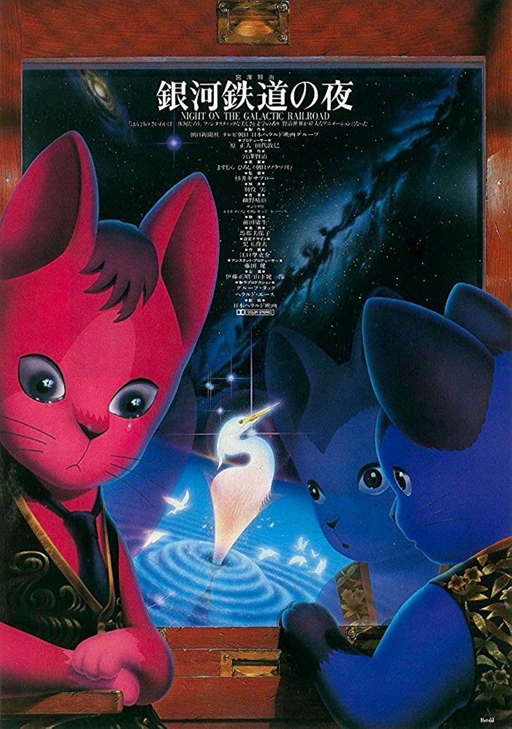 Filmbeschreibung zu Night on the Galactic Raildroad (OV)