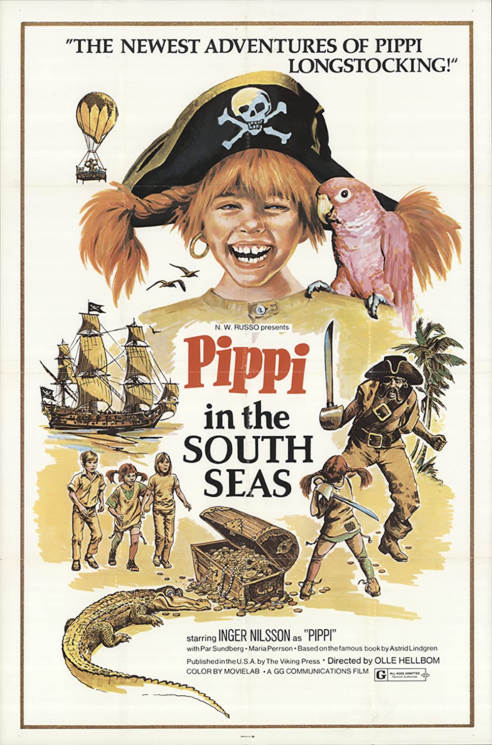 Filmbeschreibung zu Pippi L?ngstrump p? de sju haven