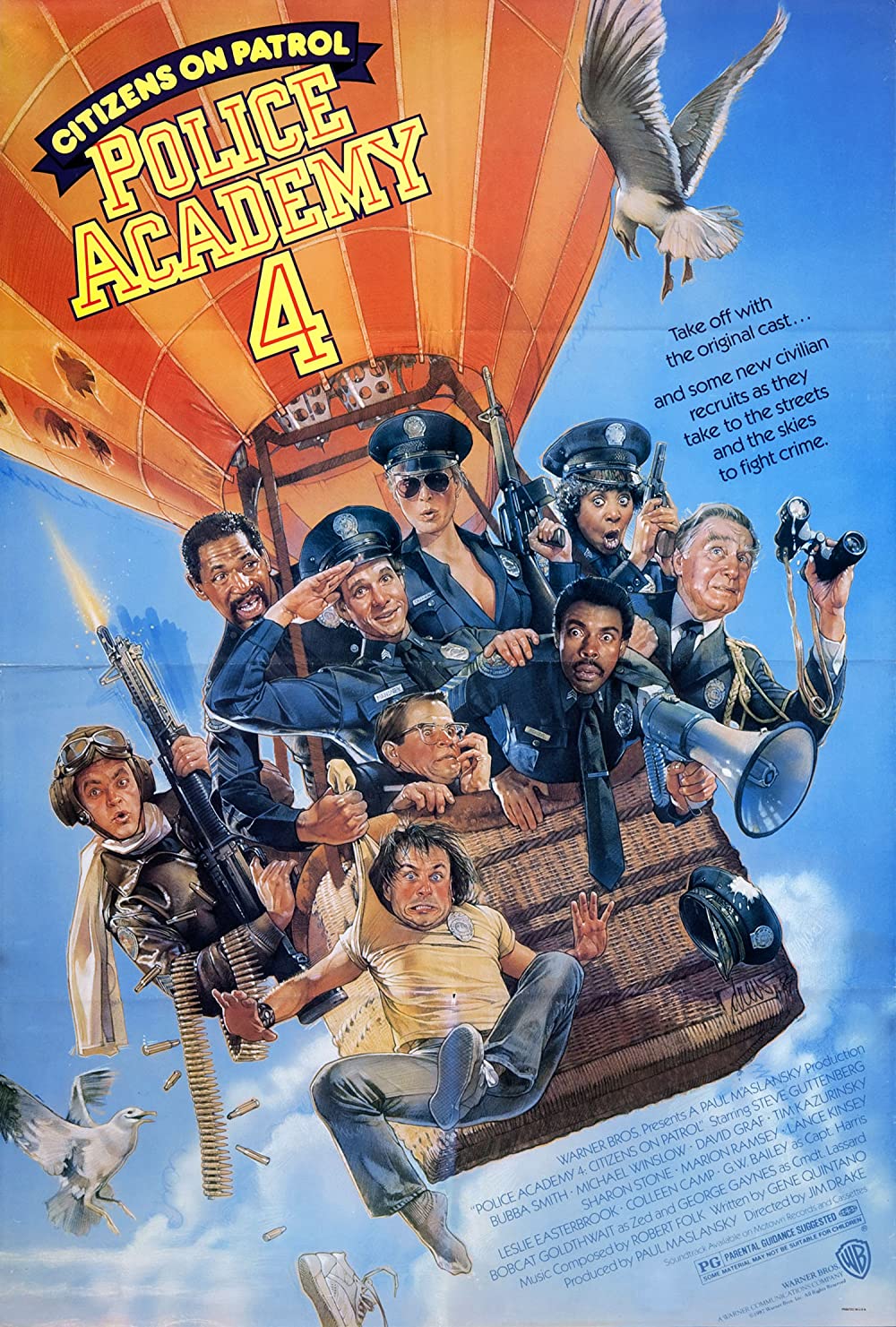 Filmbeschreibung zu Police Academy 4 ...und jetzt gehts rund