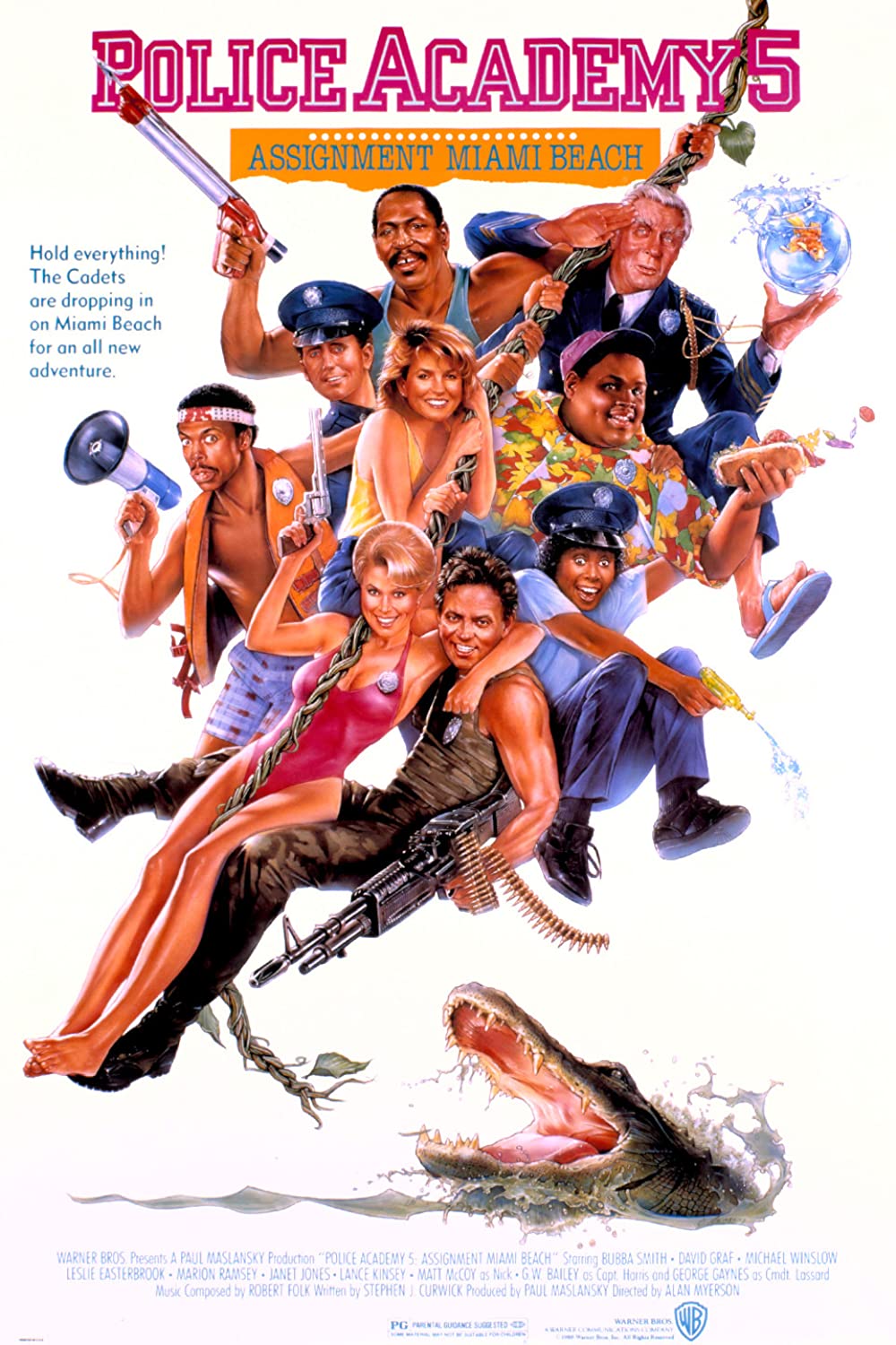 Filmbeschreibung zu Police Academy 5 - Auftrag Miami