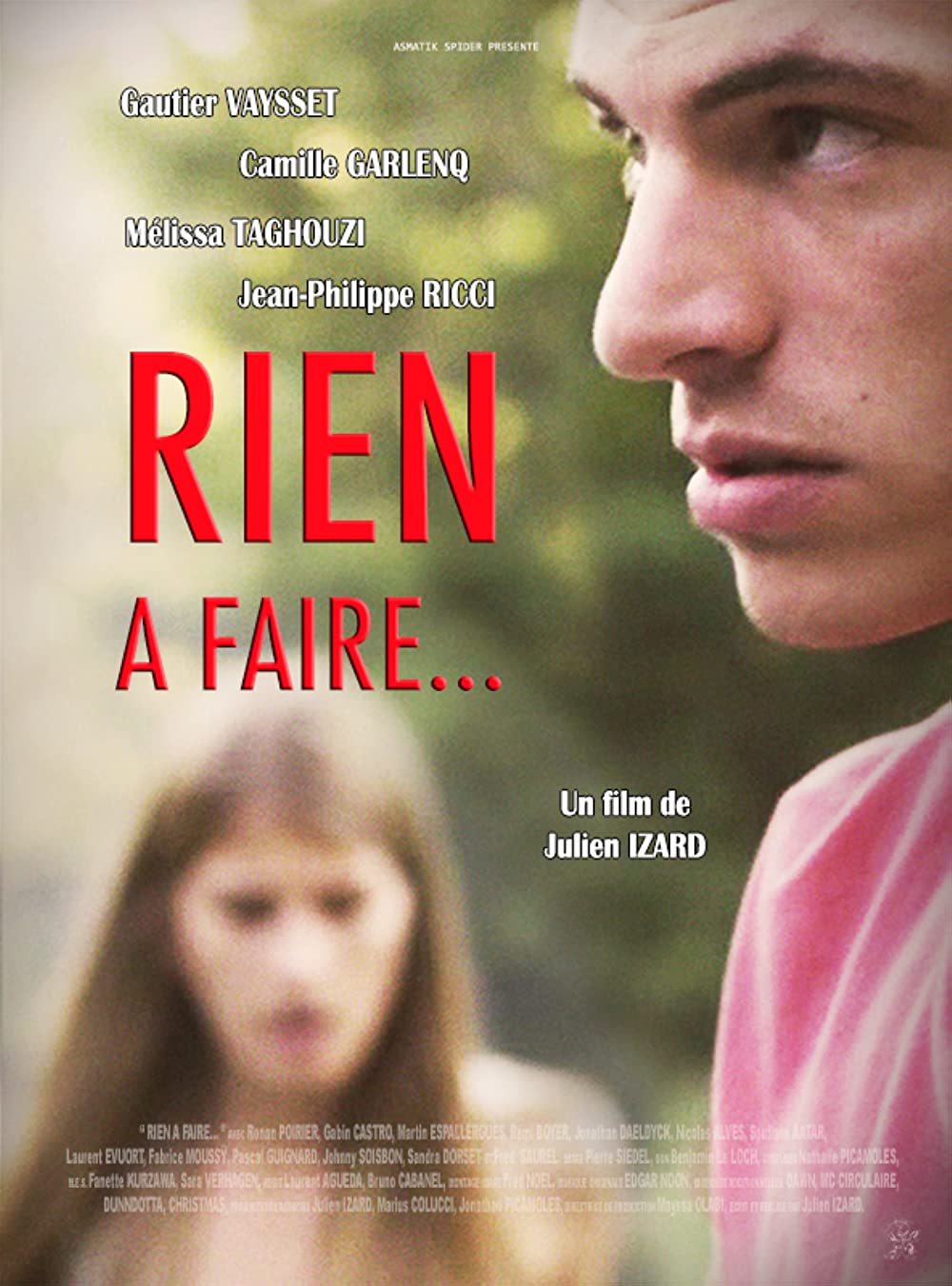 Filmbeschreibung zu Rien ? faire (OV)