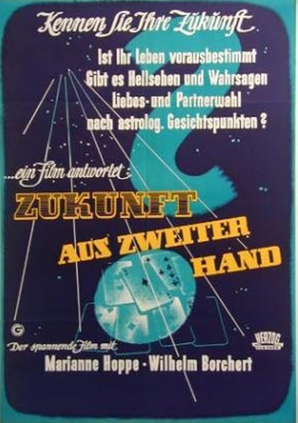 Filmbeschreibung zu Schicksal aus zweiter Hand