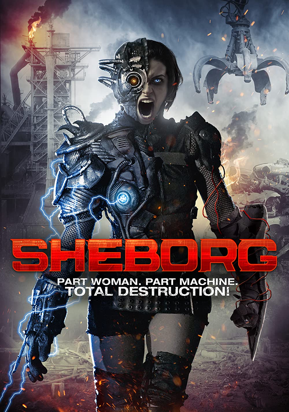 Filmbeschreibung zu SheBorg - Halb Alien. Halb Maschine. Totale Bitch.