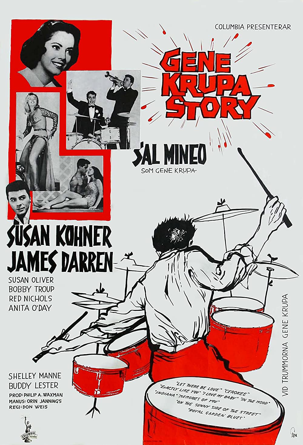 Filmbeschreibung zu The Gene Krupa Story