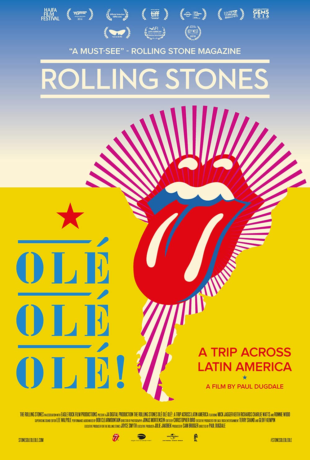 Filmbeschreibung zu The Rolling Stones Ol?, Ol?, Ol?!: A Trip across Latin America?