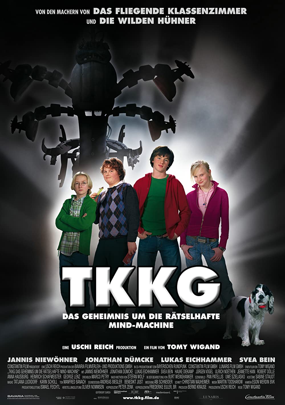 Filmbeschreibung zu TKKG - Das Geheimnis um die r?tselhafte Mind-Machine (2006)